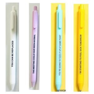 Funny Ink Pens Set of 4